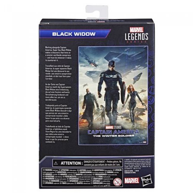 Figura Hasbro Marvel Legends The Winter Soldier Black Widow 15cm