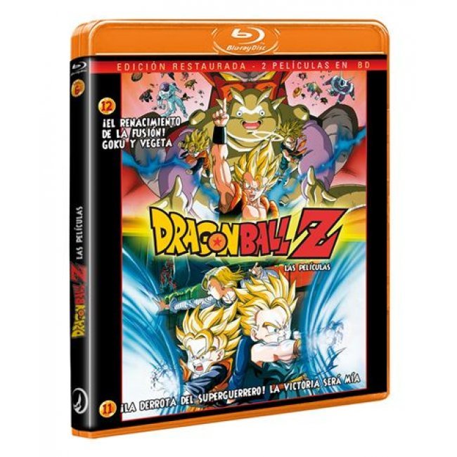 Películas Dragon Ball Z Vol. 6 (La derrota del superguerrero, El renacimiento de la fusión) - Blu-ray