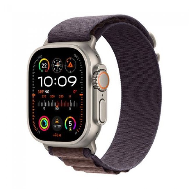 Apple Watch Ultra 2 49mm LTE  Caja de titanio y correa Loop Alpine Índigo - Grande
