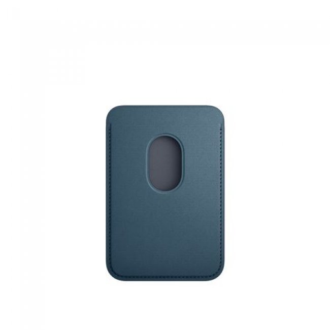 Cartera de piel con MagSafe Apple Azul para iPhone 15