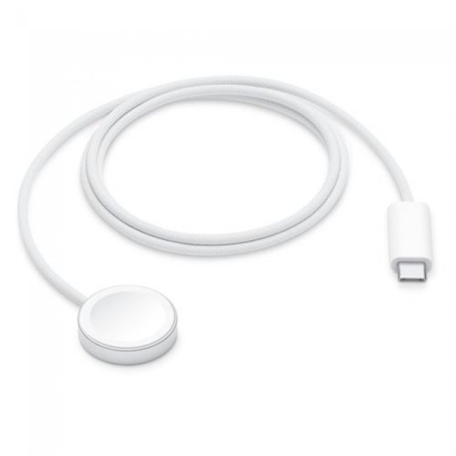 Cable Apple de carga rápida magnética con conector USB-C para Apple Watch (1 metro)