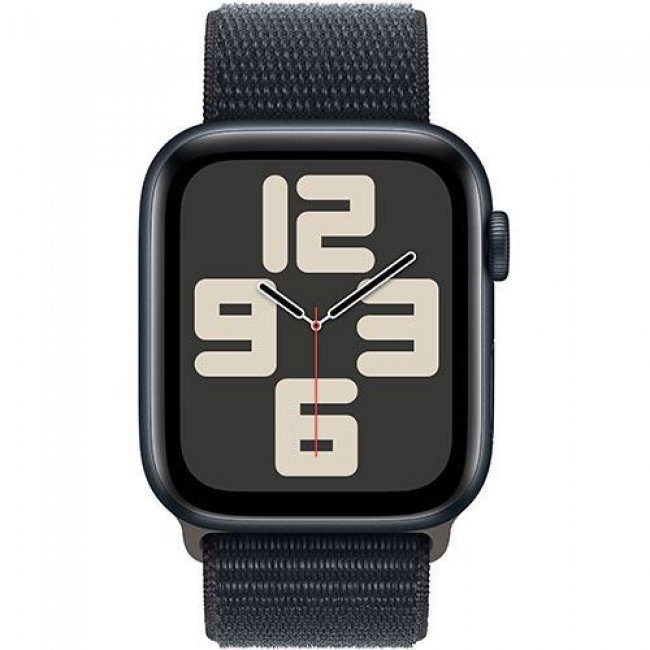 Apple Watch SE 44mm LTE Caja de aluminio Medianoche y correa Loop deportiva Medianoche
