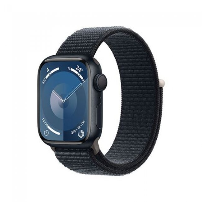 Apple Watch S9 GPS 41mm Caja de aluminio Medianoche y correa Loop deportiva Medianoche