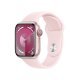Apple Watch S9 LTE  41mm Caja de aluminio Rosa claro y correa deportiva Rosa claro - Talla M/L