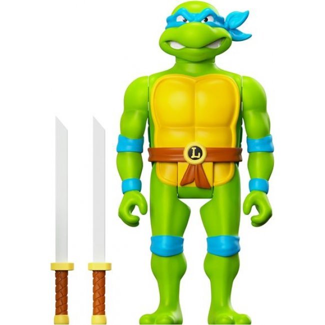 Figura Super7 Tortugas Ninja Leonardo 10cm