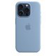 Funda de silicona con MagSafe Apple Azul invierno para iPhone 15 Pro