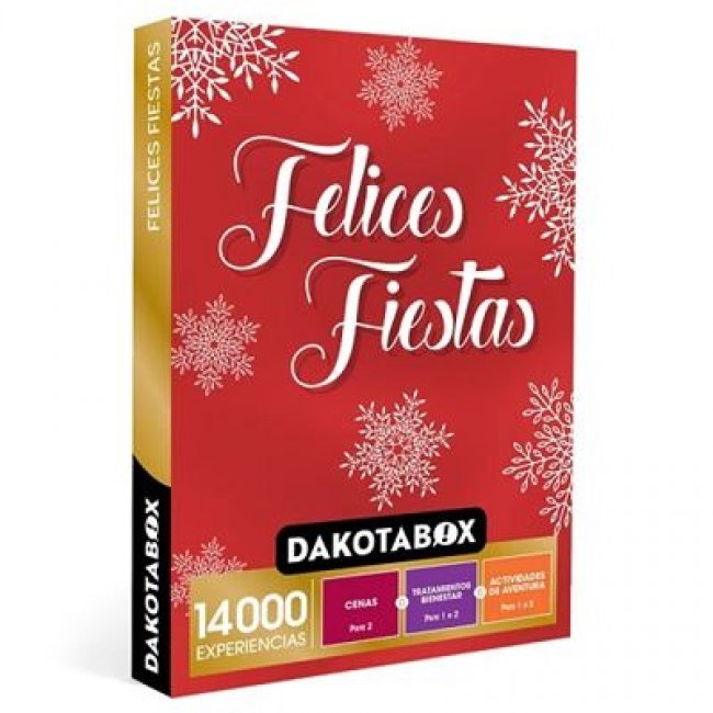 Caja Regalo Dakotabox - Felices Fiestas para 1 o 2 personas