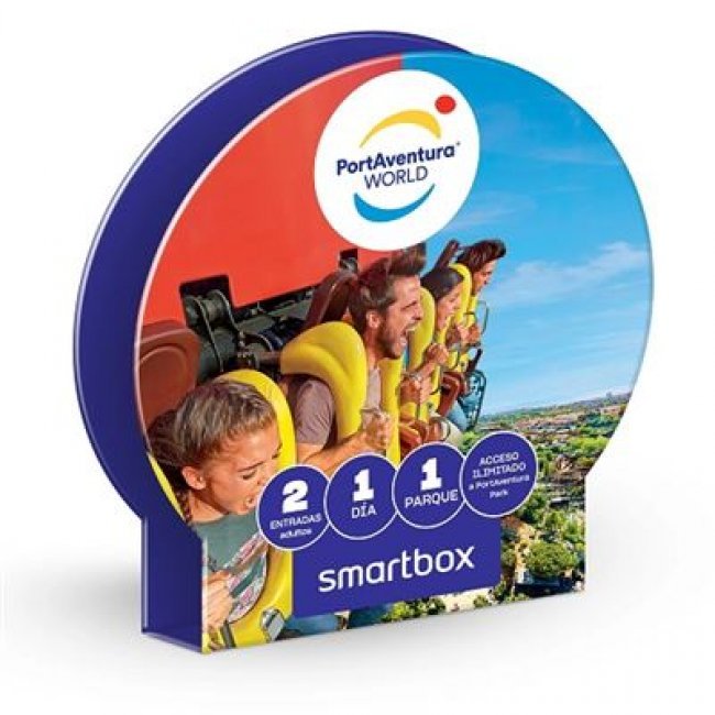 Caja Regalo Smartbox - 1 entrada de 1 día a PortAventura Park para 2 adultos