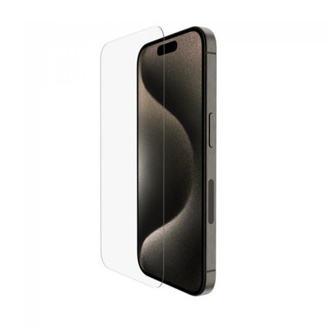 Protector de pantalla Belkin Cristal templado para iPhone 15 Pro