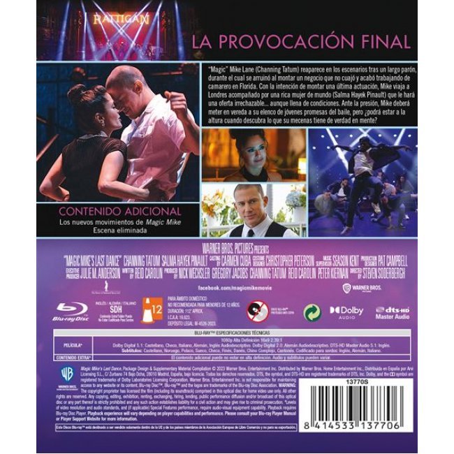 El último baile de Magic Mike - Blu-ray