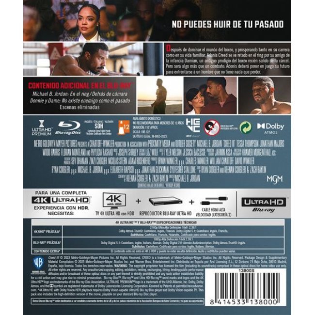 Creed 3 - UHD + Blu-ray