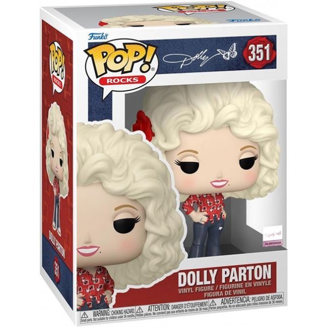 Figura Funko Rocks Dolly Parton 77 Tour 10cm
