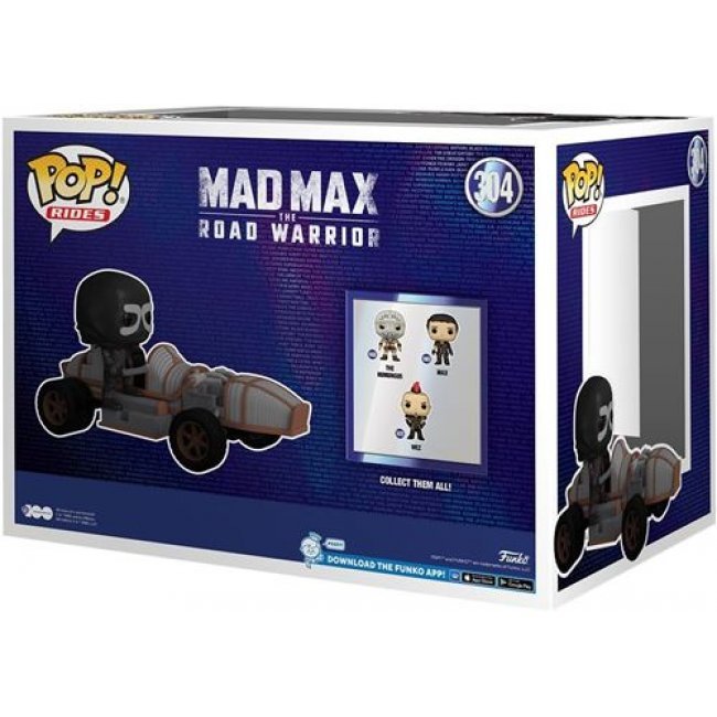 Figura Funko Mad Max 2 El guerrero de la carretera Lone Wolf 10cm