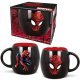 Taza Marvel Spiderman Personaje y máscara 380ml