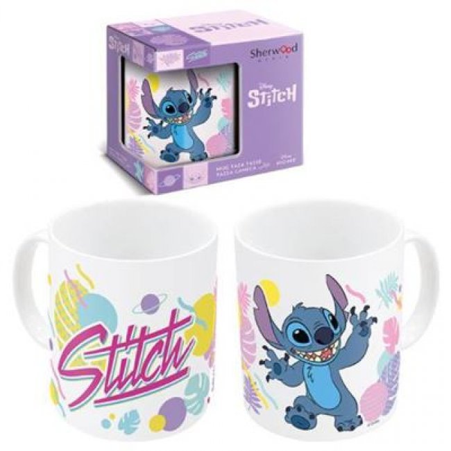 Taza Disney Lilo y Stitch Plantas 325ml