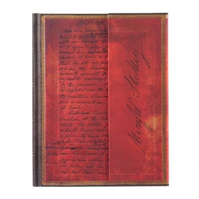 Libreta Paperblanks Midi rayas Mary Shelley, Frankenstein