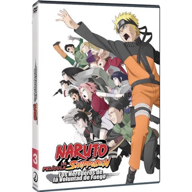 Naruto Shippuden Película 3: Los Herederos de la Voluntad de Fuego - DVD