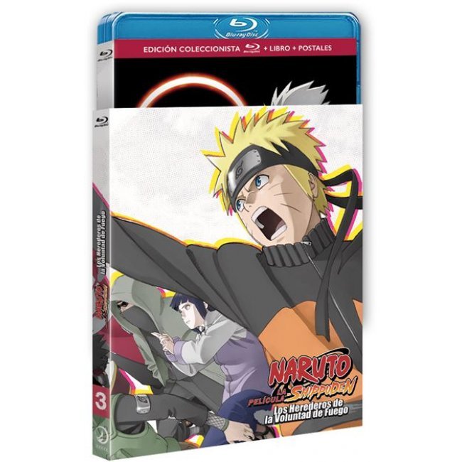 Naruto Shippuden Película 3: Los Herederos de la Voluntad de Fuego -  Blu-ray