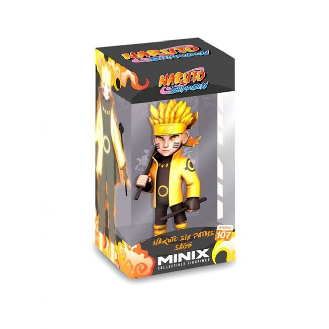 Figura Minix Naruto Six Paths Sage Fuego 12cm