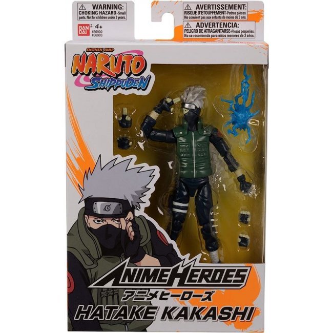 Figura Bandai Anime Heroes Naruto Kakashi 15cm