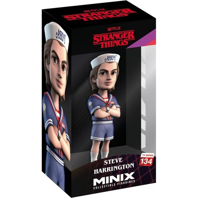 Figura Minix Stranger Things Steve Harrington con uniforme de helados 12cm