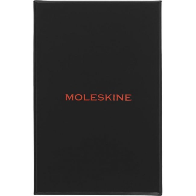 Cuaderno Moleskine XS liso tapa dura de tela Mantero rojo