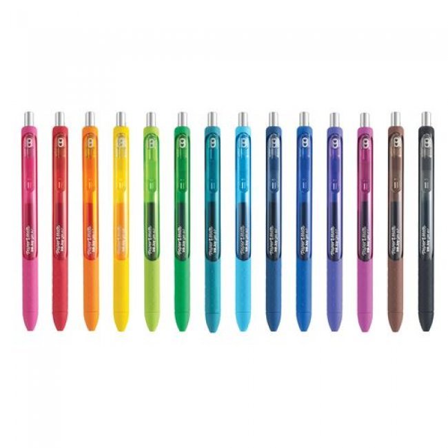 Blíster 14 Bolígrafos Inkjoy Gel Paper Mate - varios colores