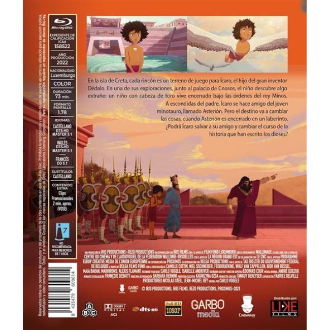 Ícaro y El Minotauro - Blu-ray