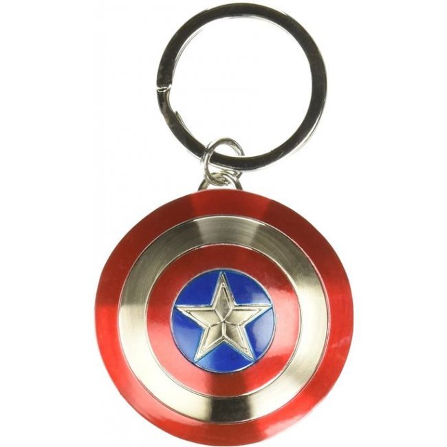 Llavero Marvel Escudo del Capitán América