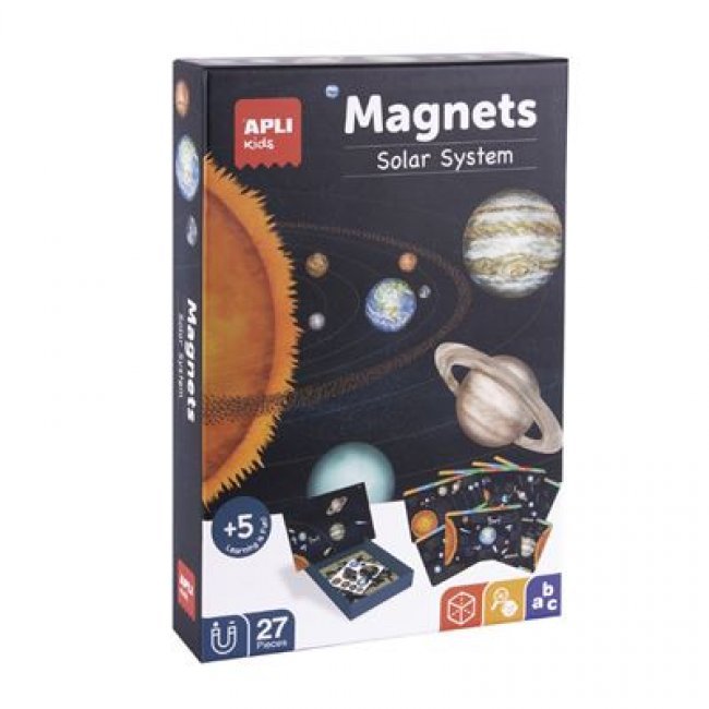 Puzzle Magnético Apli Sistema Solar 27 piezas