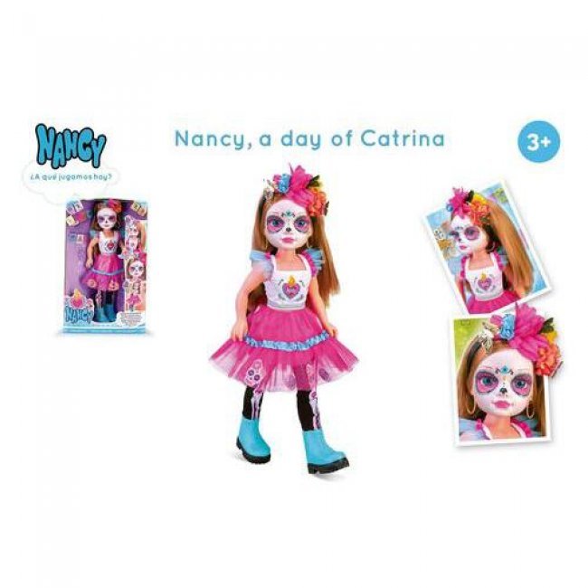 Muñeca Famosa Nancy, un día de Catrina