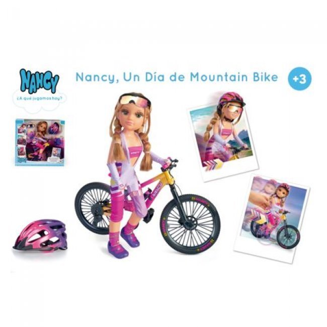 Muñeca Famosa Nancy, un día de Mountain Bike