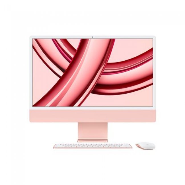 iMac con Pantalla Retina 24'' 4,5K M3 CPU 8, GPU 10, 8GB RAM, 256GB SSD, Rosa