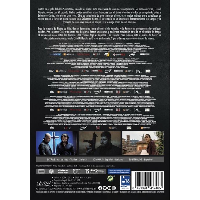 Pack Gomorra Serie Completa - Blu-ray