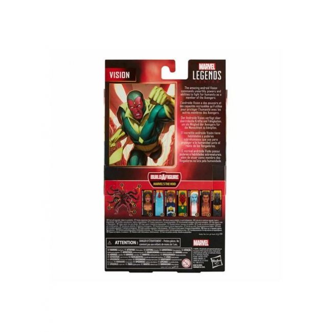 Figura Hasbro Marvel Legends Vision 15cm