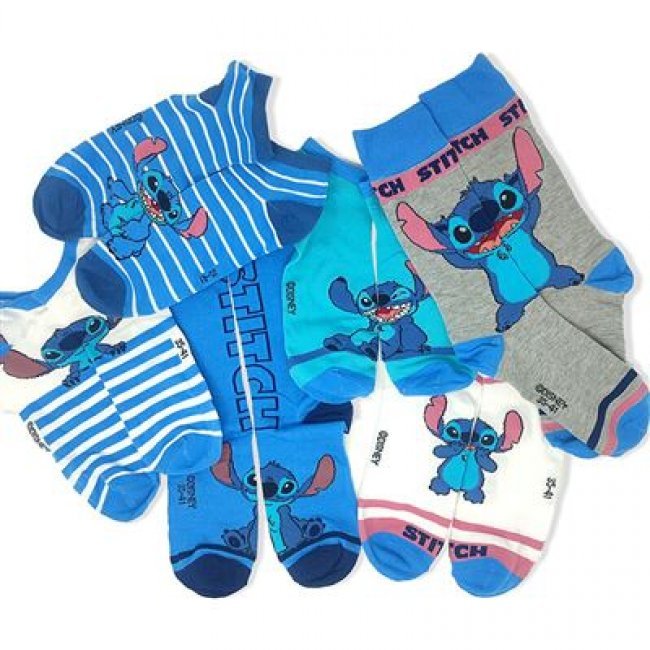 Caja set de calcetines Disney Lilo y Stitch Talla 36/41