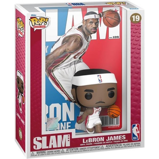 Figura Funko NBA Cover Slam Lebron James 10cm