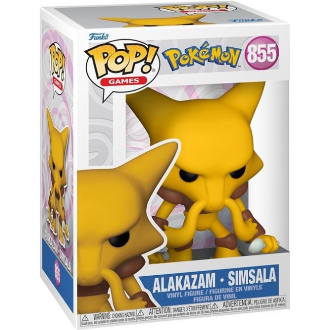 Figura Funko Pokémon Alakazam 10cm