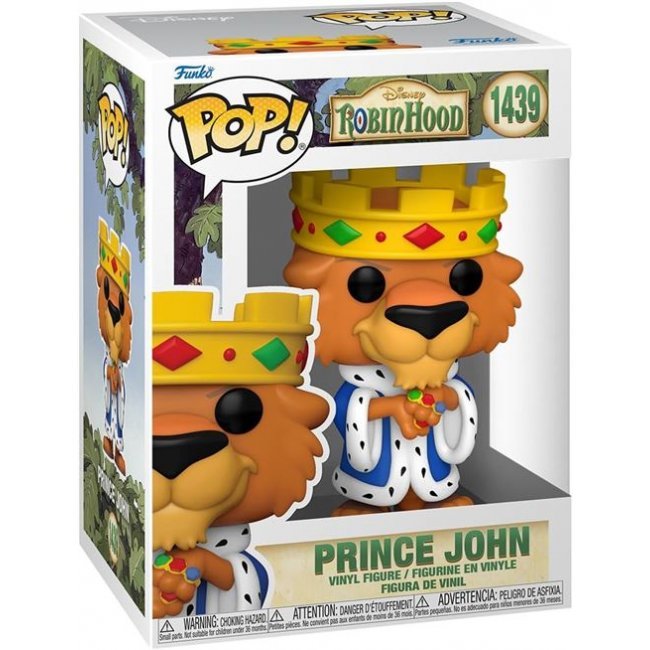 Figura Funko Disney Robin Hood Prince John 10cm