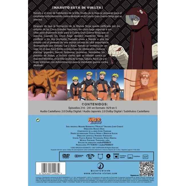 Naruto Shippuden Box 9 - DVD