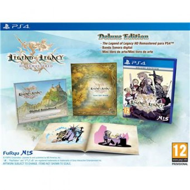 The Legend of Legacy HD Remastered Deluxe PS4