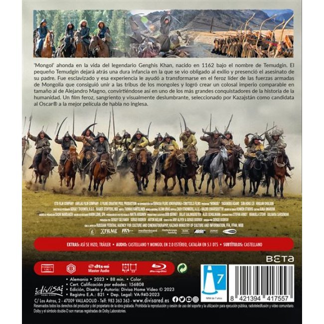 Mongol - Blu-ray