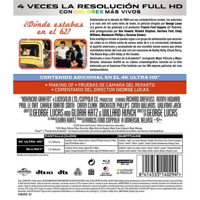 American Graffitti - UHD + Blu-ray