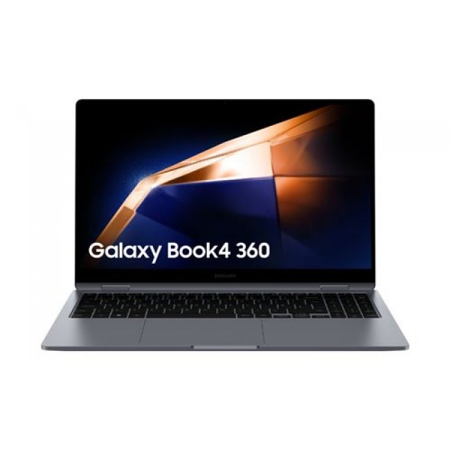 Convertible 2 en 1 Samsung Galaxy Book4 360 15, Intel Core i5- 120U, 8GB RAM, 512 GB SSD, Intel Graphics, Windows 11 Home, 15.6