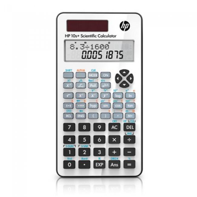 Calculadora científica de bolsillo HP 10s+ Blanca