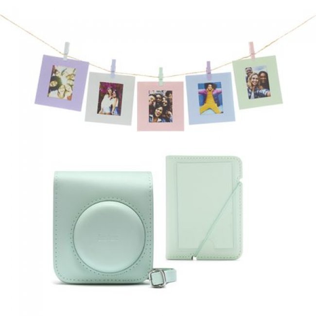 Kit accesorios Fujifilm para Instax Mini 12 Verde menta