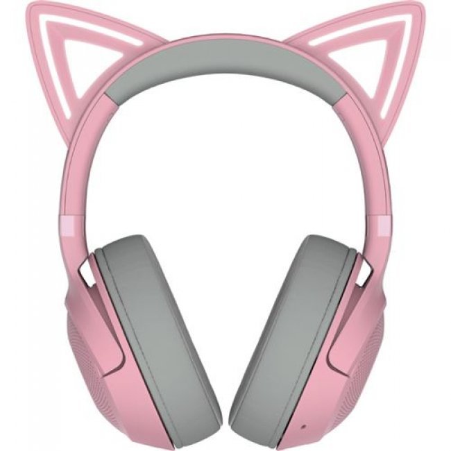 Auriculares Bluetooth para gaming Razer Kraken Kitty V2 Rosa