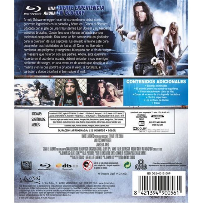 Conan el bárbaro - Blu-ray