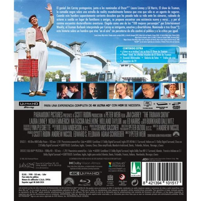 El show de Truman - UHD + Blu-ray