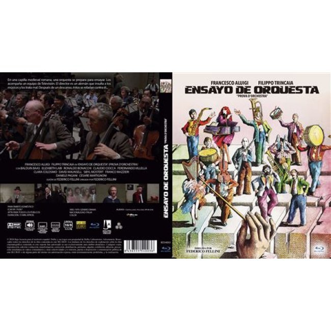 Ensayo de orquesta - Blu-ray